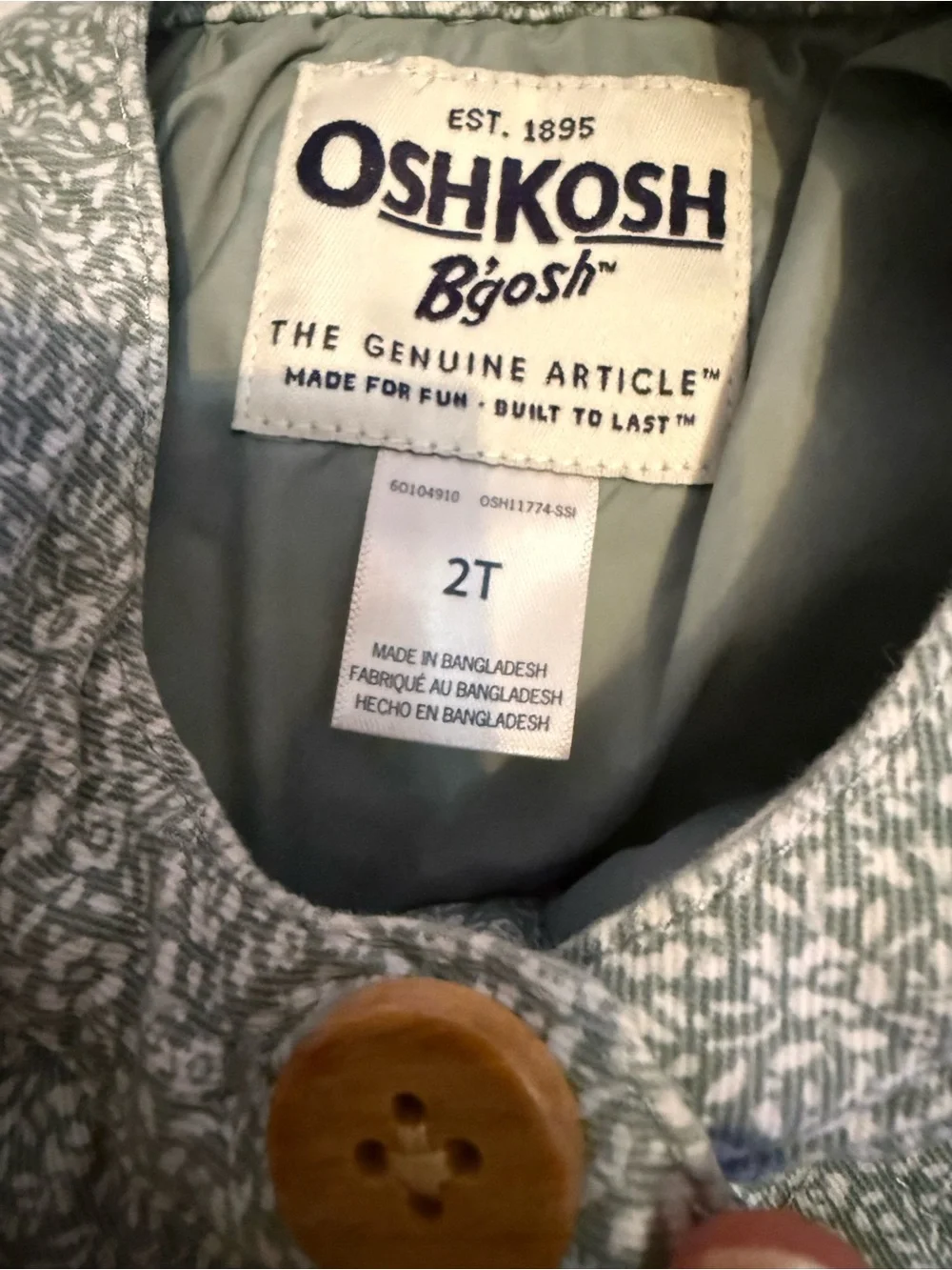OshKosh Bgosh oshkosh gosh